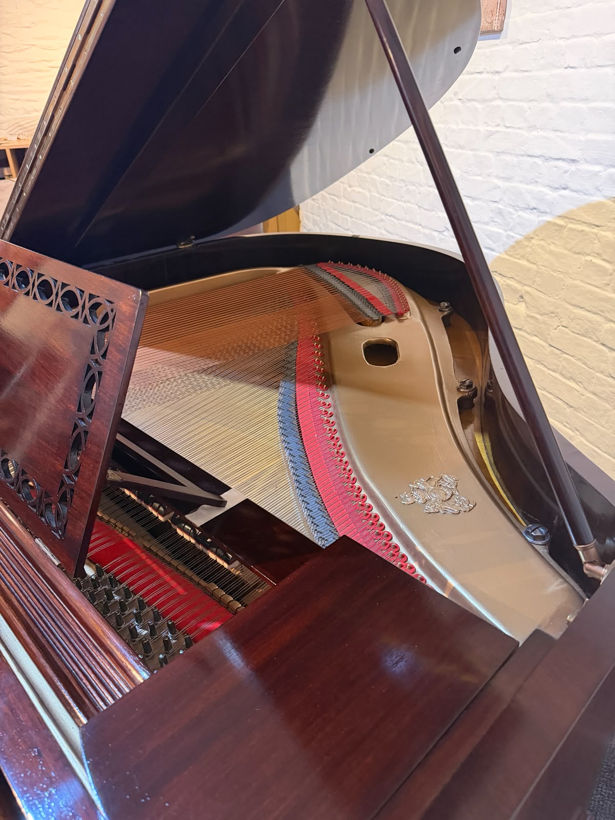 John Broadwood and Sons baby grand piano